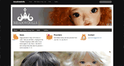 Desktop Screenshot of meadowdolls.com