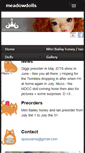 Mobile Screenshot of meadowdolls.com
